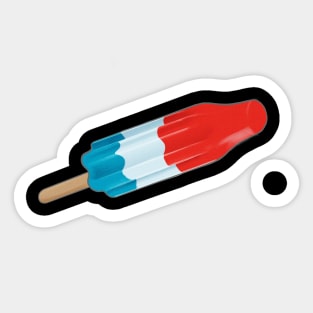 USA Rocket Pop - Popsicle Sticker